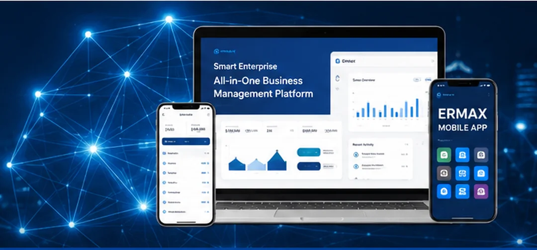 ERMAX Enterprise connected CRM, mobile application, and business operations platform